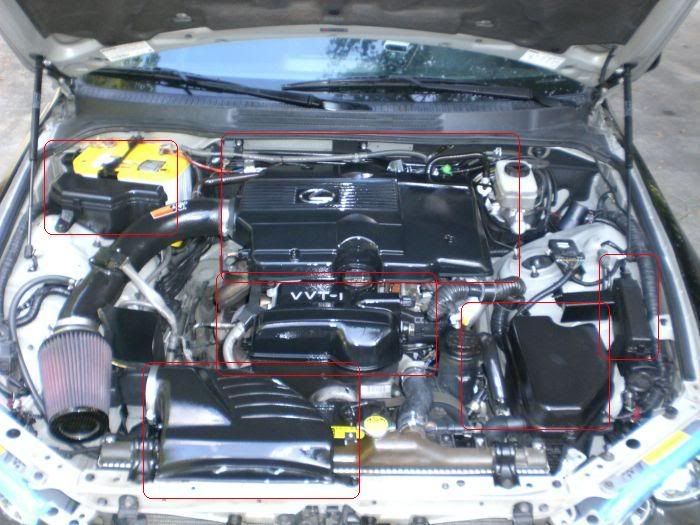 IS300 Engine Bay Cleaning Lexus IS Forum